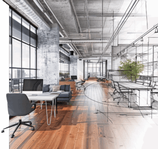 Renovierung von Architekten- und Bauplanerbüros vom Meisterbetrieb aus Berlin