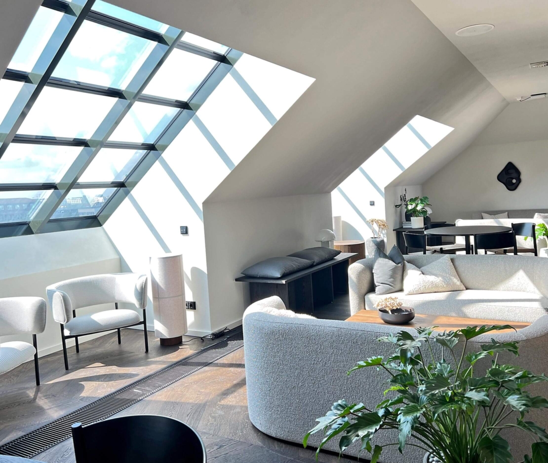 Malerbetrieb Kluge Anstricharbeiten Spachtelarbeiten Gewerbekunden Referenz Büros Unter den Linden - Innenansicht