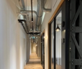 Malerbetrieb Kluge Anstricharbeiten Spachtelarbeiten Gewerbekunden Referenz Büros Unter den Linden - Flur