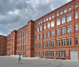 Malerbetrieb Kluge Fenstersanierung Gewerbekunden Referenz Büros in der Elsenstraße - Außenansicht