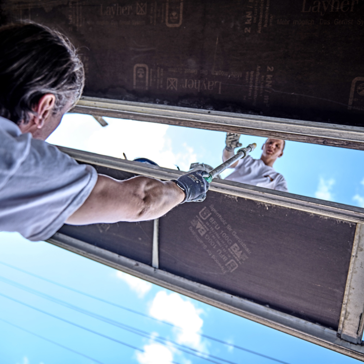 Fassadenanstrich Malerbetrieb Kluge Berlin