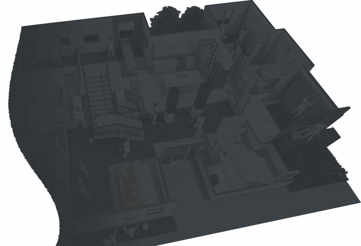 Background dunkel-grau