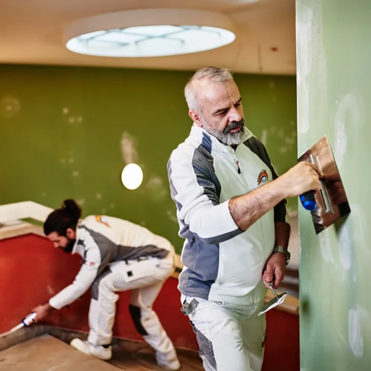 Tiefgaragen- und Parkhäuser-Renovierung, Malerbetrieb Kluge Berlin